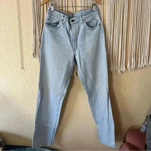 Levis light wash denim jeans high rise 31”